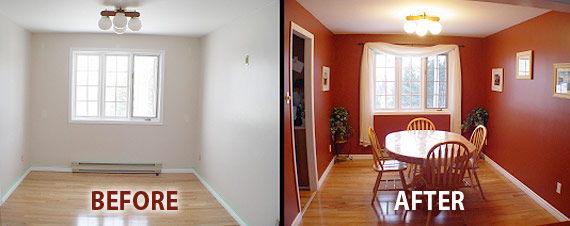 house painter before after
