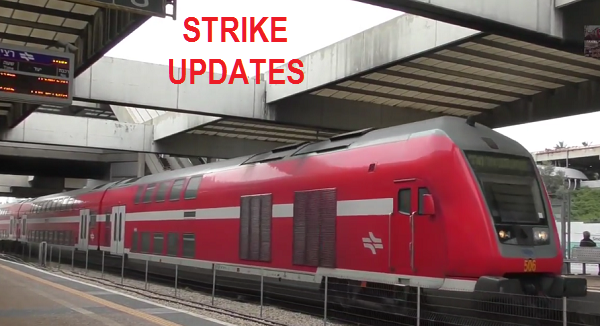 ISRAEL RAILWAYS STRIKE 